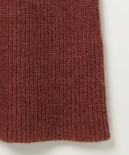 VENCEEXCHANGE(ヴァンスエクスチェンジ)の「カシュクールニットワンピース(ワンピース・レディース・ダークグリーン/ブラウン/ボルドー・MEDIUM)」の8枚目の写真