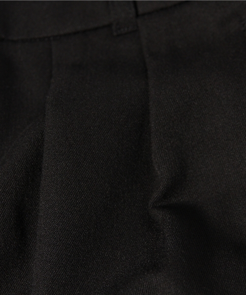 NANO universe(ナノユニバース)の「ベルト付き2タックパンツ(スラックス・レディース・ベージュ/ブラック・36/38)」の10枚目の写真