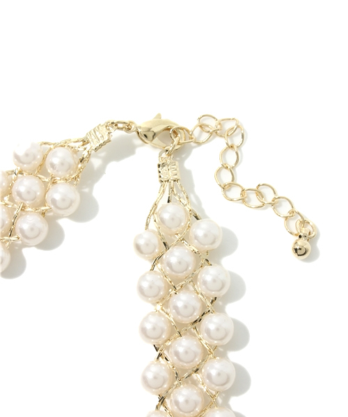 Chico（チコ）の「パールボールチョーカー（ネックレス・レディース・ホワイト・FREE）」の4枚目の写真