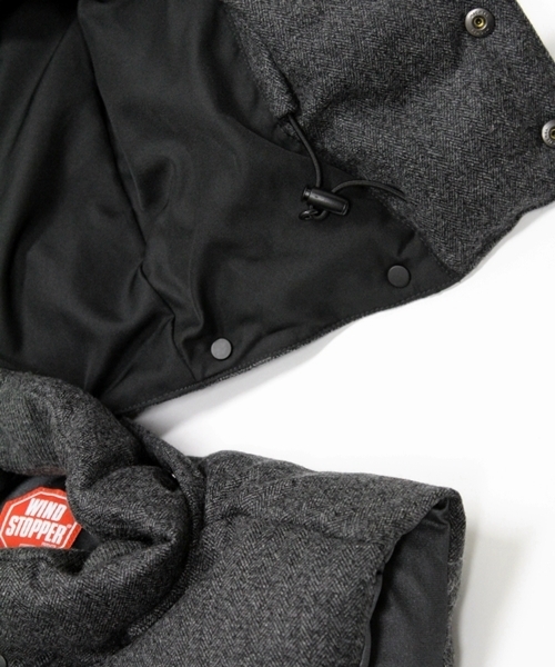 SHIPS(シップス)の「SHIPS AUTHENTIC: “GORE-TEX”【WIND STOPPER】 ダウンベスト(グレー・ネイビー)(ダウンベスト・メンズ・チャコールグレー/ネイビー・SMALL/MEDIUM/LARGE/X-LARGE)」の10枚目の写真