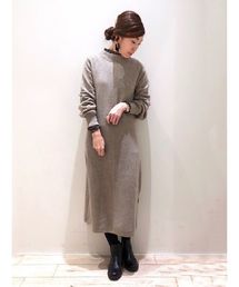 YECCA VECCA | ・リンキングニットワンピース(ワンピース)