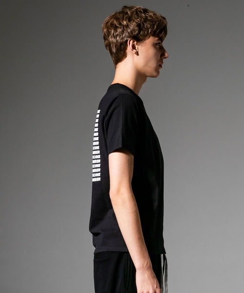 NUMBER (N)INE DENIM(ナンバーナインデニム)の「NUMBER (N)INE DENIM(ナンバーナインデニム)バックロゴ半袖Tシャツ(Tシャツ/カットソー・メンズ・ホワイト/ブラック/ベージュ・SMALL/MEDIUM/LARGE/X-LARGE)」の6枚目の写真