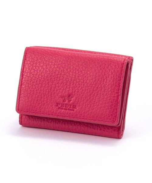 PEDIR(ペディール)の「ドラリーノ・コンパクト ミニウォレット/PEDIR(ペディール)(財布)」|ピンク系その他