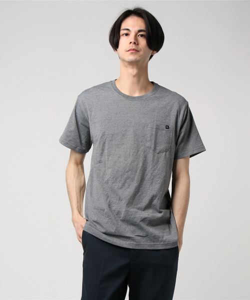 Quiksilver(クイックシルバー)の「QP PLAIN PACK ST/クイックシルバー メンズ 半袖 Tシャツ ポケットT ポケT(Tシャツ/カットソー・メンズ・グレー/ピンク/ヘザーグレー・SMALL/MEDIUM/LARGE/X-LARGE)」の11枚目の写真