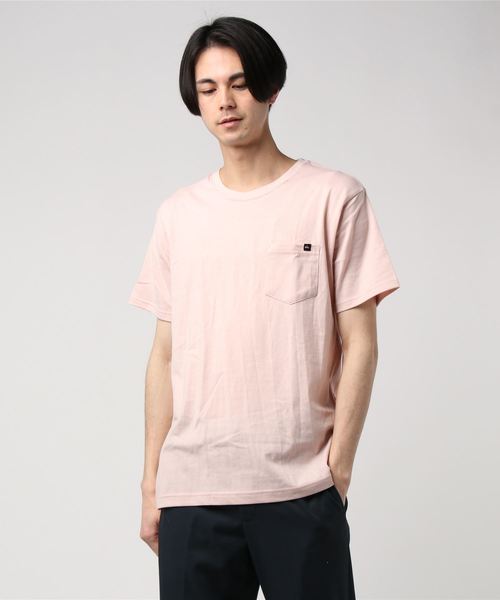 Quiksilver(クイックシルバー)の「QP PLAIN PACK ST/クイックシルバー メンズ 半袖 Tシャツ ポケットT ポケT(Tシャツ/カットソー・メンズ・グレー/ピンク/ヘザーグレー・SMALL/MEDIUM/LARGE/X-LARGE)」の9枚目の写真