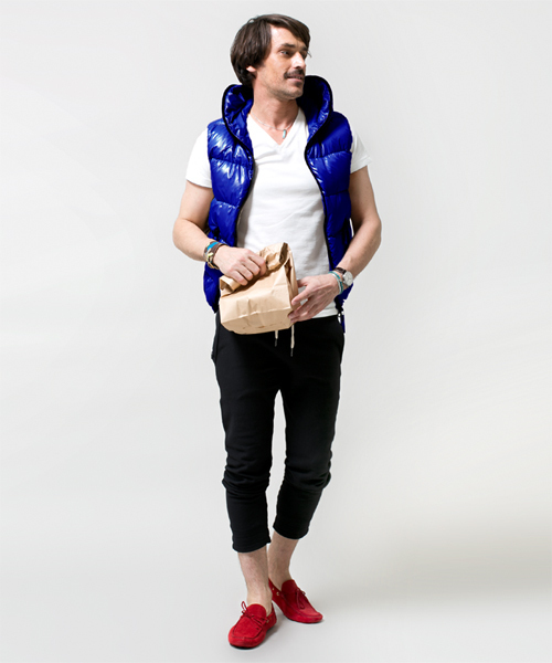 NANO universe(ナノユニバース)の「DUVETICA(デュベティカ)/ aridteodue(ダウンベスト・メンズ・ベージュ/ブルー/ネイビー/ブラック・46/48/50)」の9枚目の写真