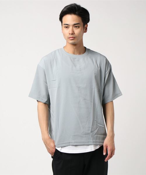 LB/S （エルビーエス）の「布帛プルオーバーアンサンブル（Tシャツ/カットソー・メンズ・ホワイト/ブラック/ブラウン/グレー・MEDIUM/LARGE）」の3枚目の写真