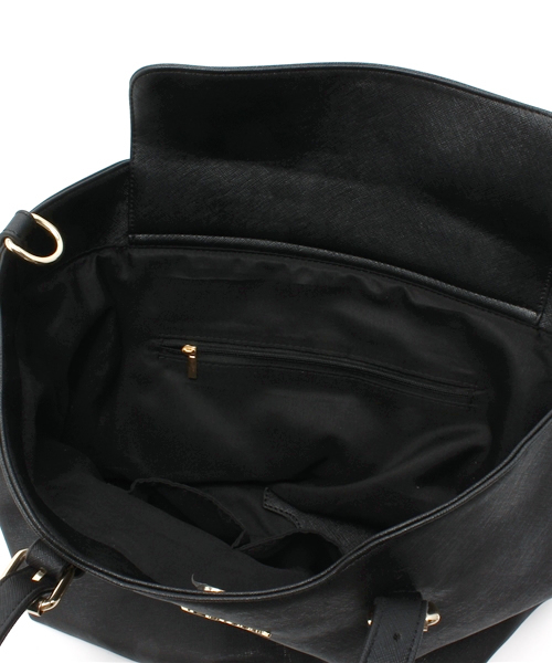 DISCOAT（ディスコート）の「【Discoat】ポーチ付2WAYトート（トートバッグ・レディース・アイボリー/ベージュ/ブラック/ピンク・ﾌﾘ-）」の10枚目の写真