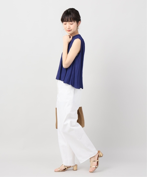 VERMEIL par iena（ヴェルメイユパーイエナ）の「プレミアムハイカウントポケットパンツ◆（その他パンツ・レディース・ホワイト・38/36）」の6枚目の写真