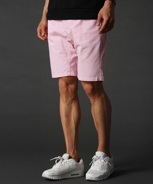 LIL VENDARS（リルヴェンダース）の「Buyer's Select / ウォッシュドツイル クライミングショーツ ひざ上丈ショートパンツ（その他パンツ・メンズ・ライトグレー/ブラウン/サックスブルー/ワイン/ライトイエロー/ベージュ/ミント/ライトピンク/レッド/ネイビー/ロイヤルブルー/オフホワイト/ブラック/ブルー系その他/マスタード/グリーン/オレンジ/チャコール/キナリ/オリーブ・LL/M/L）」の17枚目の写真