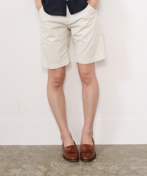 coen(コーエン)の「SMITH(スミス)ピケバミューダパンツ(その他パンツ・レディース・オフホワイト/ネイビー/オレンジ・SMALL/MEDIUM/LARGE)」の2枚目の写真
