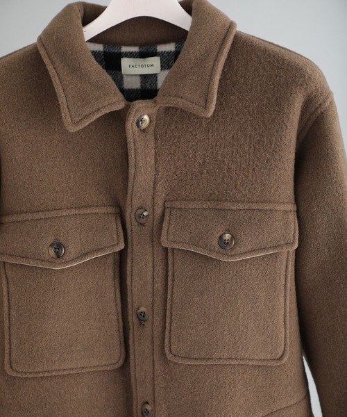 SUPER100二重織ビーバーCPO/01010638（ブルゾン）｜FACTOTUM