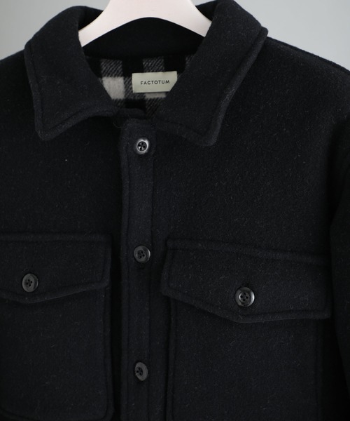 SUPER100二重織ビーバーCPO/01010638（ブルゾン）｜FACTOTUM