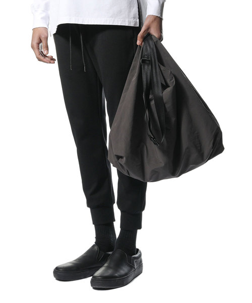 CRAMSHELL(クラムシェル)の「SHOULDER SHOPPING BAG L(ショルダーバッグ・メンズ・グレー/ブラック・FREE)」の4枚目の写真