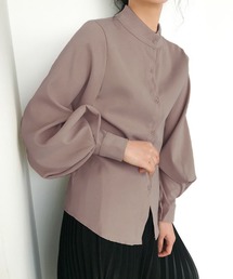 Girly Doll | バルーンスリーブ クルーネックシャツ(シャツ/ブラウス)