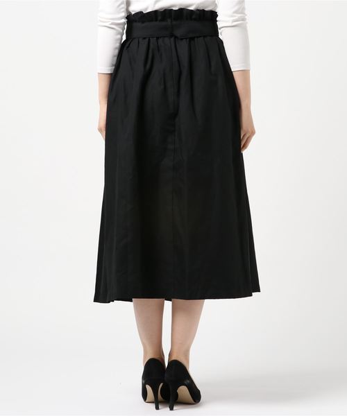 WEGO（ウィゴー）の「WEGO/ベルト付きサイドプリーツスカート（スカート・レディース・ブラック・FREE）」の10枚目の写真