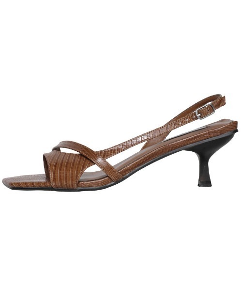 Ameri(アメリ)の「ASYMMETRY THONG SANDAL(サンダル・レディース・ブラック/キャメル/レッド・SMALL/MEDIUM/LARGE)」の7枚目の写真