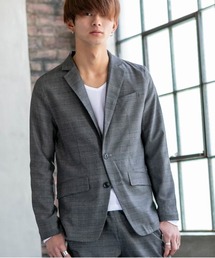 Beno | T/R ストレッチ / スタイリッシュ コンパクト テーラードジャケット (セットアップ対応)(テーラードジャケット)