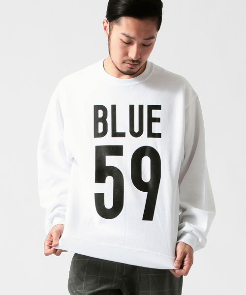 BEAMS（ビームス）の「BEAMS / BIGロゴ クルーネック スウェット（スウェット・メンズ・ホワイト/ブラック/グレー・SMALL/LARGE/MEDIUM）」の2枚目の写真