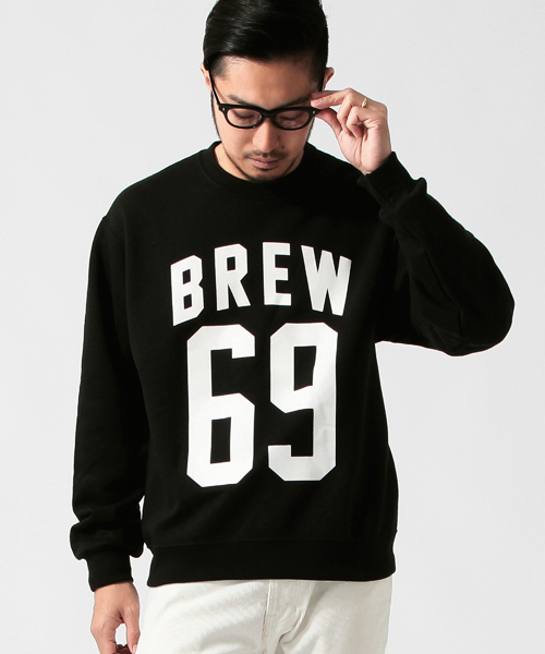 BEAMS（ビームス）の「BEAMS / BIGロゴ クルーネック スウェット（スウェット・メンズ・ホワイト/ブラック/グレー・SMALL/LARGE/MEDIUM）」の3枚目の写真