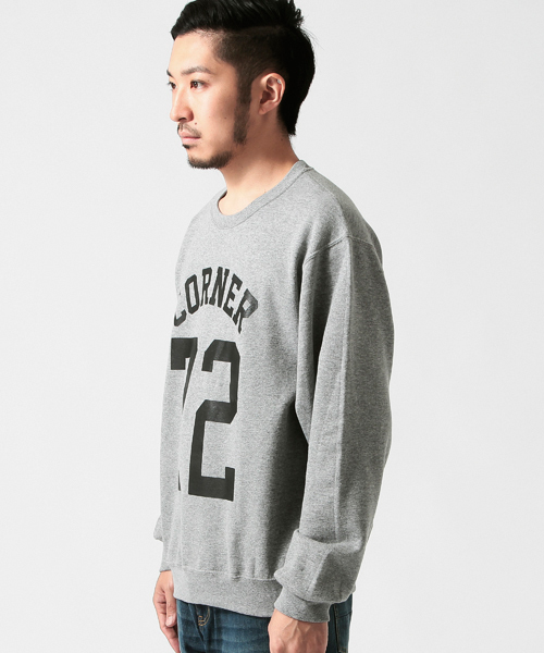 BEAMS（ビームス）の「BEAMS / BIGロゴ クルーネック スウェット（スウェット・メンズ・ホワイト/ブラック/グレー・SMALL/LARGE/MEDIUM）」の14枚目の写真