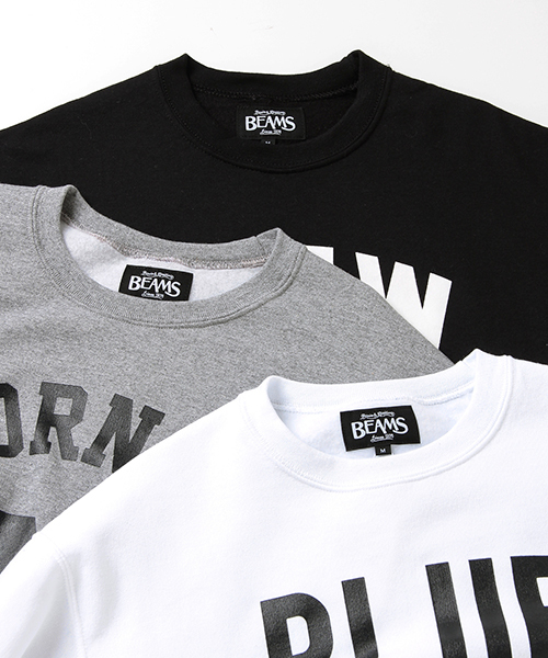 BEAMS（ビームス）の「BEAMS / BIGロゴ クルーネック スウェット（スウェット・メンズ・ホワイト/ブラック/グレー・SMALL/LARGE/MEDIUM）」の5枚目の写真