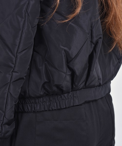 Khaju（カージュ）の「Khaju:キルティングブルゾン□（ブルゾン・レディース・ブラック/ネイビー・ONE SIZE）」の7枚目の写真