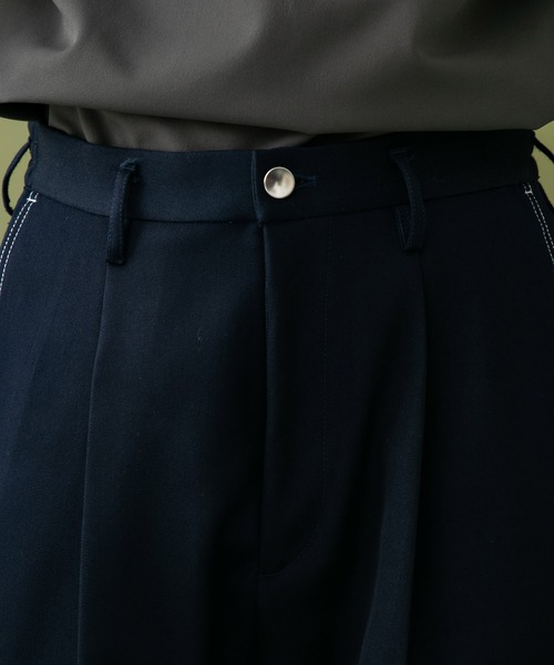 UNITED TOKYO（ユナイテッドトウキョウ）の「ダブルクロスＰＴ/セットアップ（スラックス・メンズ・ネイビー・1/2/3）」の5枚目の写真