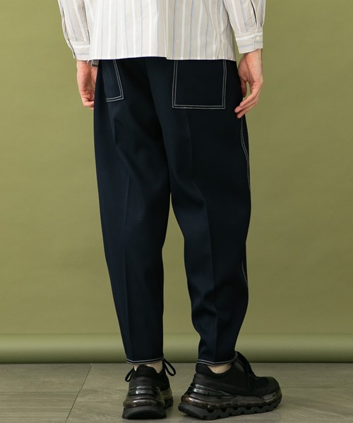 UNITED TOKYO（ユナイテッドトウキョウ）の「ダブルクロスＰＴ/セットアップ（スラックス・メンズ・ネイビー・1/2/3）」の15枚目の写真