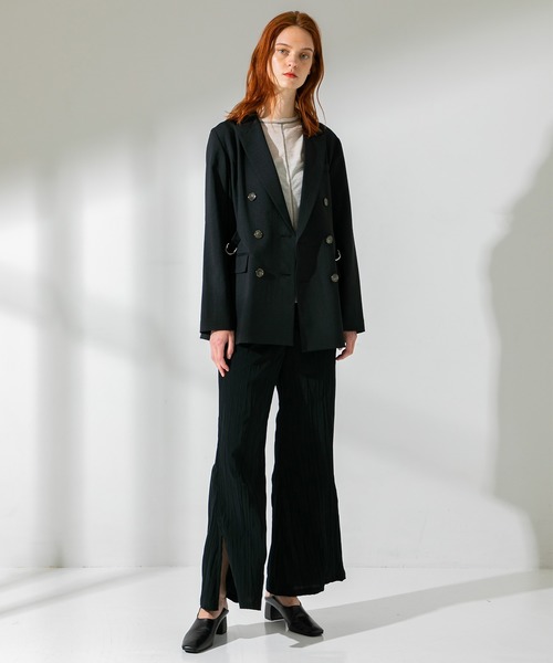 UNITED TOKYO サイドベルトテーラージャケット UNITED TOKYO women's>>>New Arrival ◼︎サイドベルト