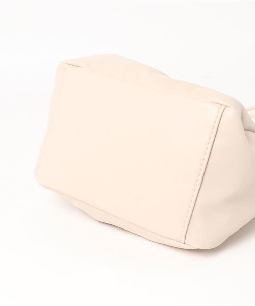 GeeRA（ジーラ）の「巾着ミニショルダーバッグ（ショルダーバッグ・レディース・ベージュ/ブルー/パイソン/ブラック・FREE）」の15枚目の写真