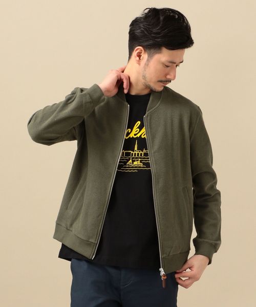 SHIPS(シップス)の「SC: ラッチパイル リブ ジップ カーディガン(カーディガン/ボレロ・メンズ・ネイビー/カーキ/グレー・LARGE/MEDIUM/SMALL/X-LARGE)」の3枚目の写真