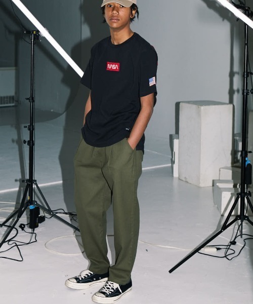 ムラサキスポーツ（ムラサキスポーツ）の「【ムラサキスポーツ限定】DEAR LAUREL/ディアローレル D20S3107 シェフパンツ（その他パンツ・メンズ・カーキ/ブラック/ベージュ/ブラウン/ホワイト/ブルー/グリーン/レッド・L/M/S）」の11枚目の写真