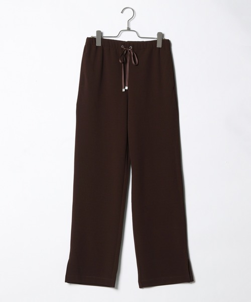 BAYFLOW(ベイフロー)の「ストレートドロストパンツ(その他パンツ・レディース・アイボリー/ライトブルー/ライトグリーン/ブラウン/ブラック・SMALL/MEDIUM)」の12枚目の写真