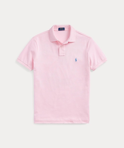 POLO RALPH LAUREN(ポロ ラルフ ローレン)の「アイコニック メッシュ ポロシャツ(ポロシャツ・メンズ・ピンク・LARGE/MEDIUM/SMALL/X-SMALL/XX-LARGE/X-LARGE)」の8枚目の写真