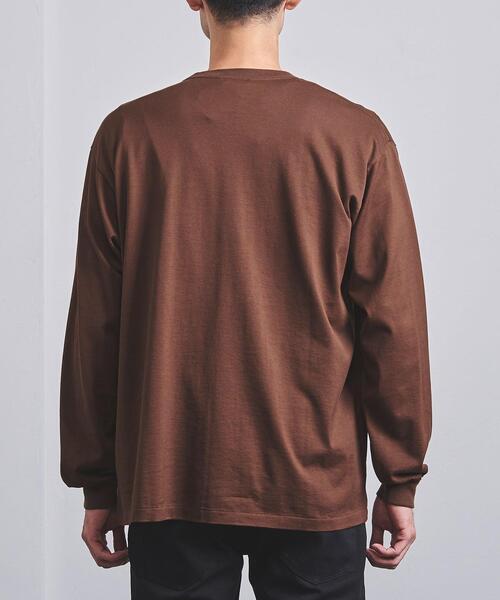 AURALEE（オーラリー）の「＜AURALEE（オーラリー）＞ クルーネック ロングスリーブ TEE■■■（Tシャツ/カットソー・メンズ・ホワイト/ライトグレー/ダークブラウン/ブラック・4/5/3）」の7枚目の写真