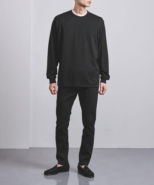 AURALEE（オーラリー）の「＜AURALEE（オーラリー）＞ クルーネック ロングスリーブ TEE■■■（Tシャツ/カットソー・メンズ・ホワイト/ライトグレー/ダークブラウン/ブラック・4/5/3）」の10枚目の写真