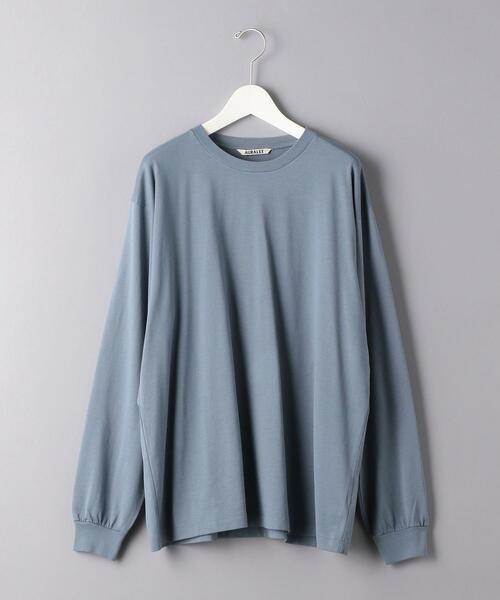 AURALEE（オーラリー）の「＜AURALEE（オーラリー）＞ クルーネック ロングスリーブ TEE■■■（Tシャツ/カットソー・メンズ・ホワイト/ライトグレー/ダークブラウン/ブラック・4/5/3）」の11枚目の写真