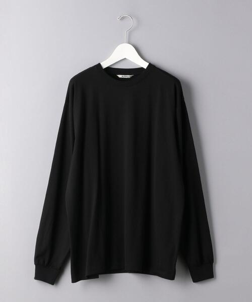 AURALEE（オーラリー）の「＜AURALEE（オーラリー）＞ クルーネック ロングスリーブ TEE■■■（Tシャツ/カットソー・メンズ・ホワイト/ライトグレー/ダークブラウン/ブラック・4/5/3）」の18枚目の写真