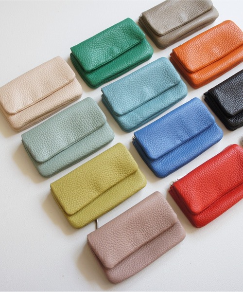 TIDEWAY(タイドウェイ)の「MONTH CARD/COIN CASE(カードケース・レディース・ブラック/ピンクベージュ/ライトベージュ/レッド/ライム/ミント/グリーン/ブルー/ホワイト/ターコイズブルー/グレイッシュベージュ/オレンジ・FREE)」の20枚目の写真