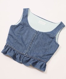 HOLIDAY（ホリデイ）の「DENIM BUSTIER デニムビスチェ（ベスト）」 - WEAR