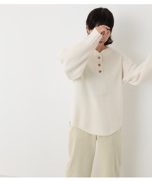 BLACK BY MOUSSY（ブラックバイマウジー）の「henry neck knit tops（ヘンリーネックニットトップス）（ニット/セーター・レディース）」