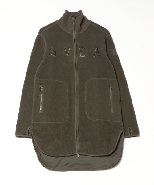  SVEA WOMENS Long Pile Zip Sweat 