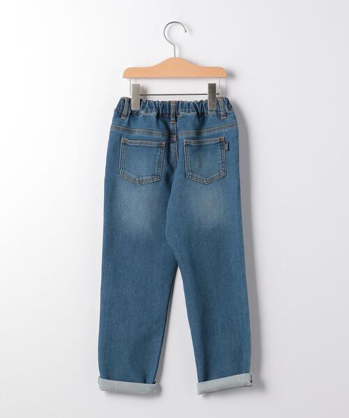green label relaxing（グリーンレーベルリラクシング）の「【キッズ】ドビーデニムテーパードパンツ（デニムパンツ・キッズ・コバルトブルー/ネイビー/ライトブルー・135/115/95/125/105）」の17枚目の写真