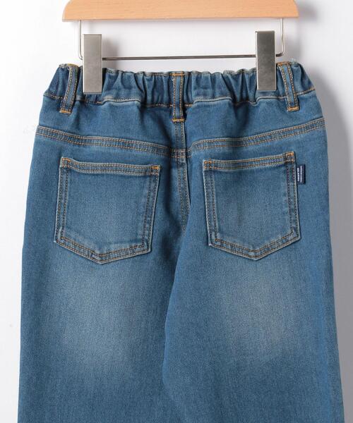 green label relaxing（グリーンレーベルリラクシング）の「【キッズ】ドビーデニムテーパードパンツ（デニムパンツ・キッズ・コバルトブルー/ネイビー/ライトブルー・135/115/95/125/105）」の11枚目の写真