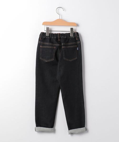 green label relaxing（グリーンレーベルリラクシング）の「【キッズ】ドビーデニムテーパードパンツ（デニムパンツ・キッズ・コバルトブルー/ネイビー/ライトブルー・135/115/95/125/105）」の8枚目の写真