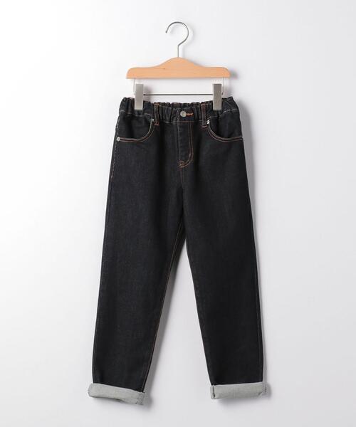 green label relaxing（グリーンレーベルリラクシング）の「【キッズ】ドビーデニムテーパードパンツ（デニムパンツ・キッズ・コバルトブルー/ネイビー/ライトブルー・135/115/95/125/105）」の21枚目の写真