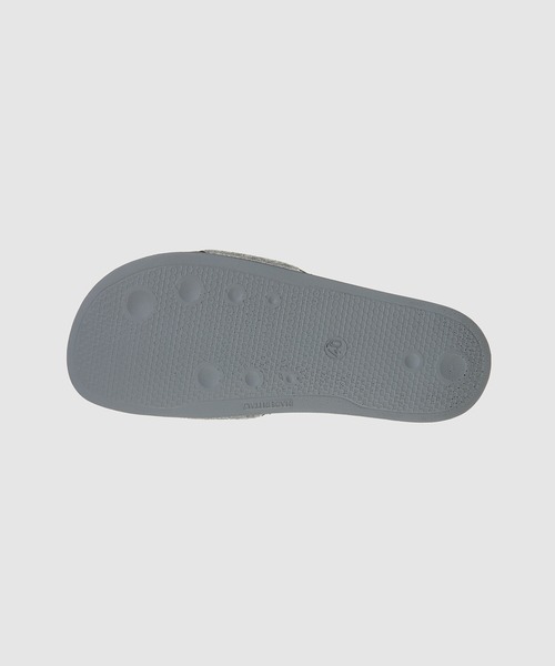 THOM BROWNE(トムブラウン)の「POOL SLIDE IN WATERPROOF LIGHT WEIGHT ENGINEERED RWB BOILED WOOL(サンダル・メンズ・グレー・7/8/9)」の4枚目の写真