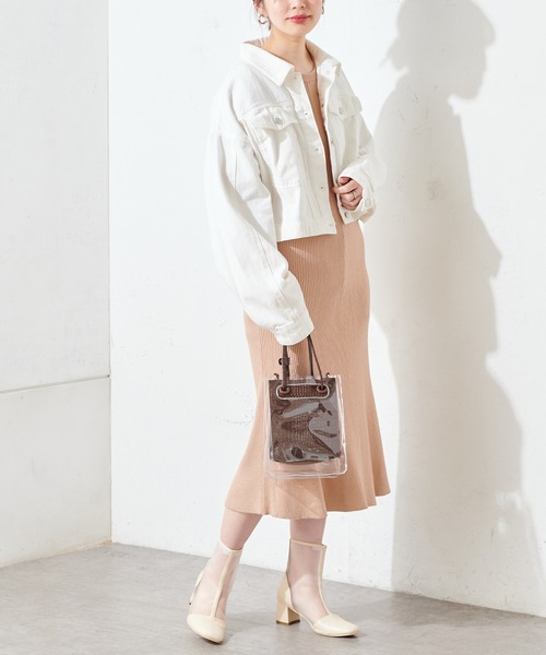 natural couture(ナチュラルクチュール)の「ぽわん袖切り替えワンピース(ワンピース・レディース・ブラック/モカ/ベージュ系その他・FREE)」の3枚目の写真