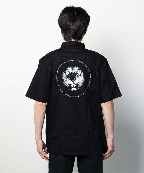 Back Channel(バックチャンネル)の「BC LION HALF SLEEVE SHIRT(シャツ/ブラウス・メンズ・ブラック/グリーン・MEDIUM/LARGE/X-LARGE/XX-LARGE)」の17枚目の写真